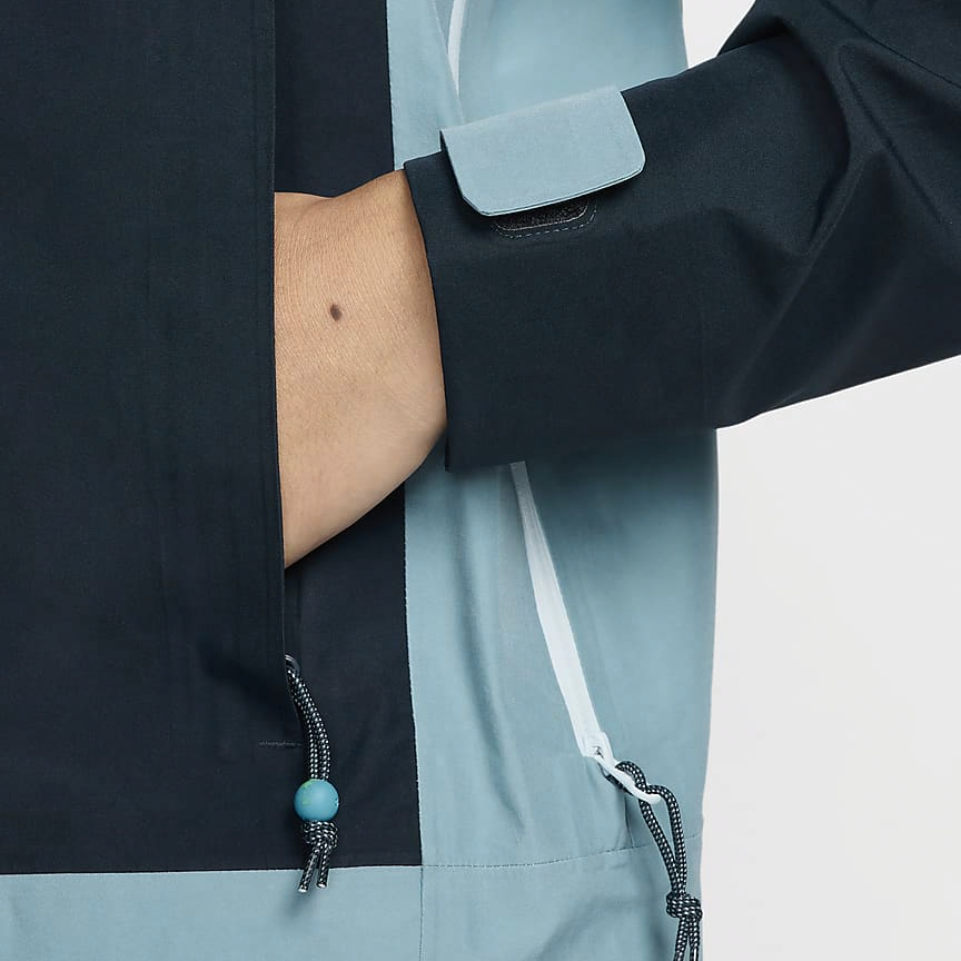 Nike ACG Storm-FIT Misery Ridge GTX Jacket Blue Waterproof Unisex Outdoor FV8642-478 圖 6