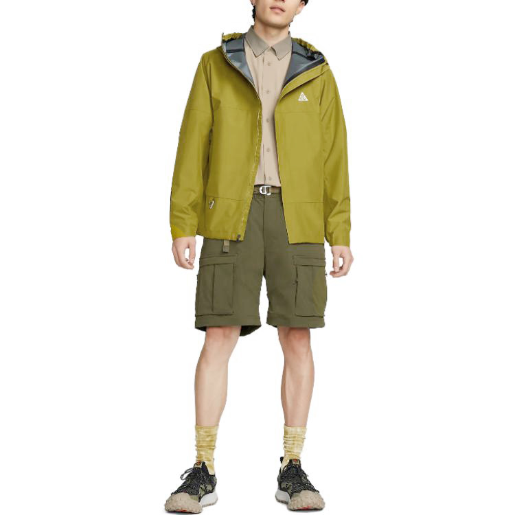 Shop Nike ACG Storm-FIT 防水連帽外套 深卡其 休閒外套 DV9416-390