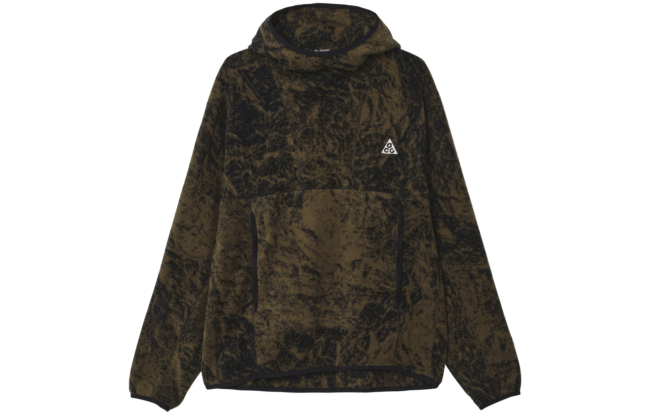 Nike ACG Therma-FIT "Wolf Tree" Fleece Hoodie Brown Men’s Pullover DM4327-242 圖 2