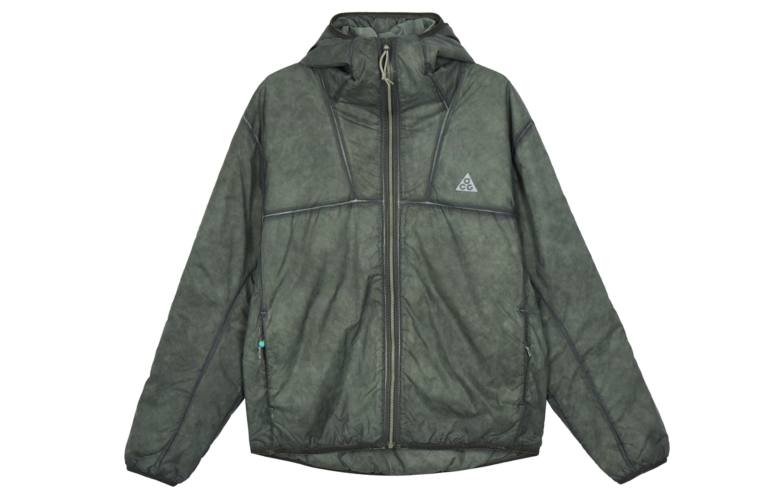 Nike ACG Therma-FIT ADV "Rope De Dope" Green Zip Hoodie Jacket . DJ1257-320