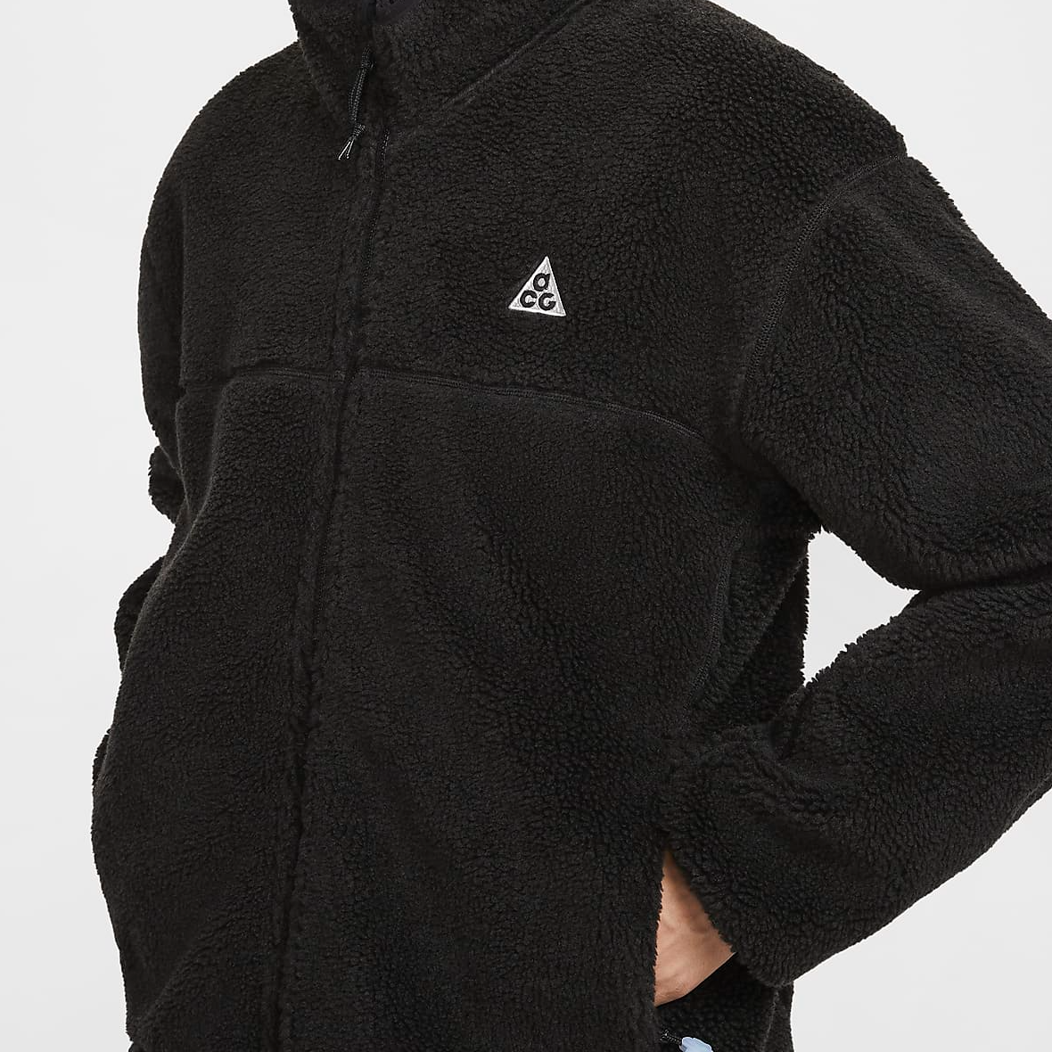 Details for Nike ACG Therma-FIT ADV 黑色夹克/黑色/白色 - 保暖舒适外套 FV8654-010