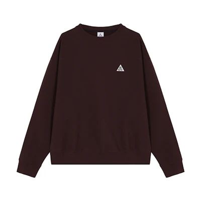 Nike ACG Therma-FIT Embroidered Logo Crewneck Sweatshirt Earth Tone Unisex SS23 DX9612-227
