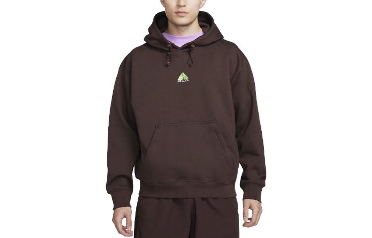Nike ACG Therma-FIT Embroidered Logo Hoodie Unisex Dark Brown DH3088-227 圖 2