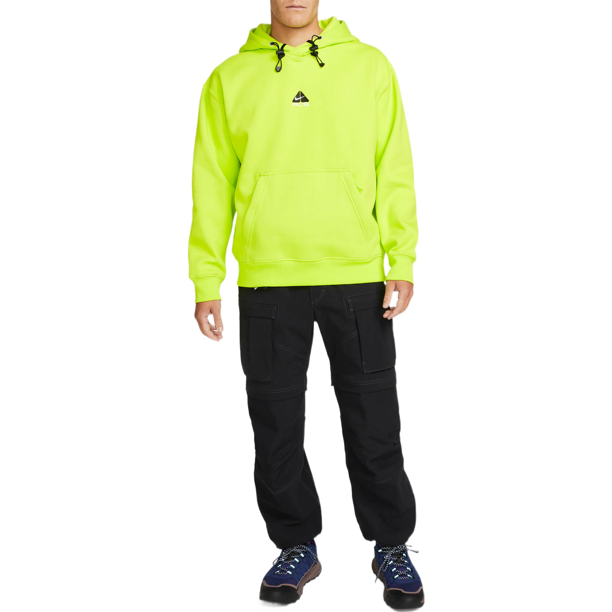 Nike ACG Therma-Fit Logo Embroidered Hoodie Fluorescent Green Unisex DH3087-389 圖 6