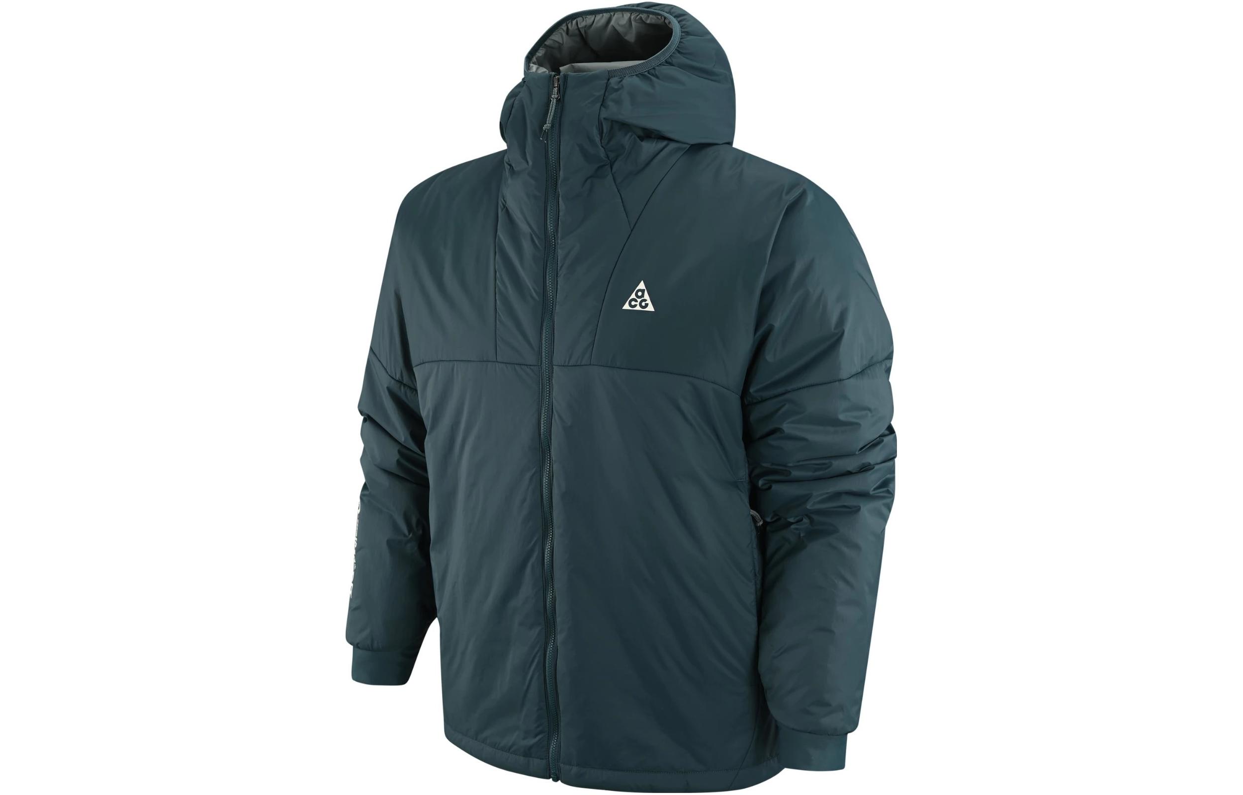 Nike ACG Therma-FIT Outdoor Insulated Hoodie Jacket  Blue-Green. DV0364-309