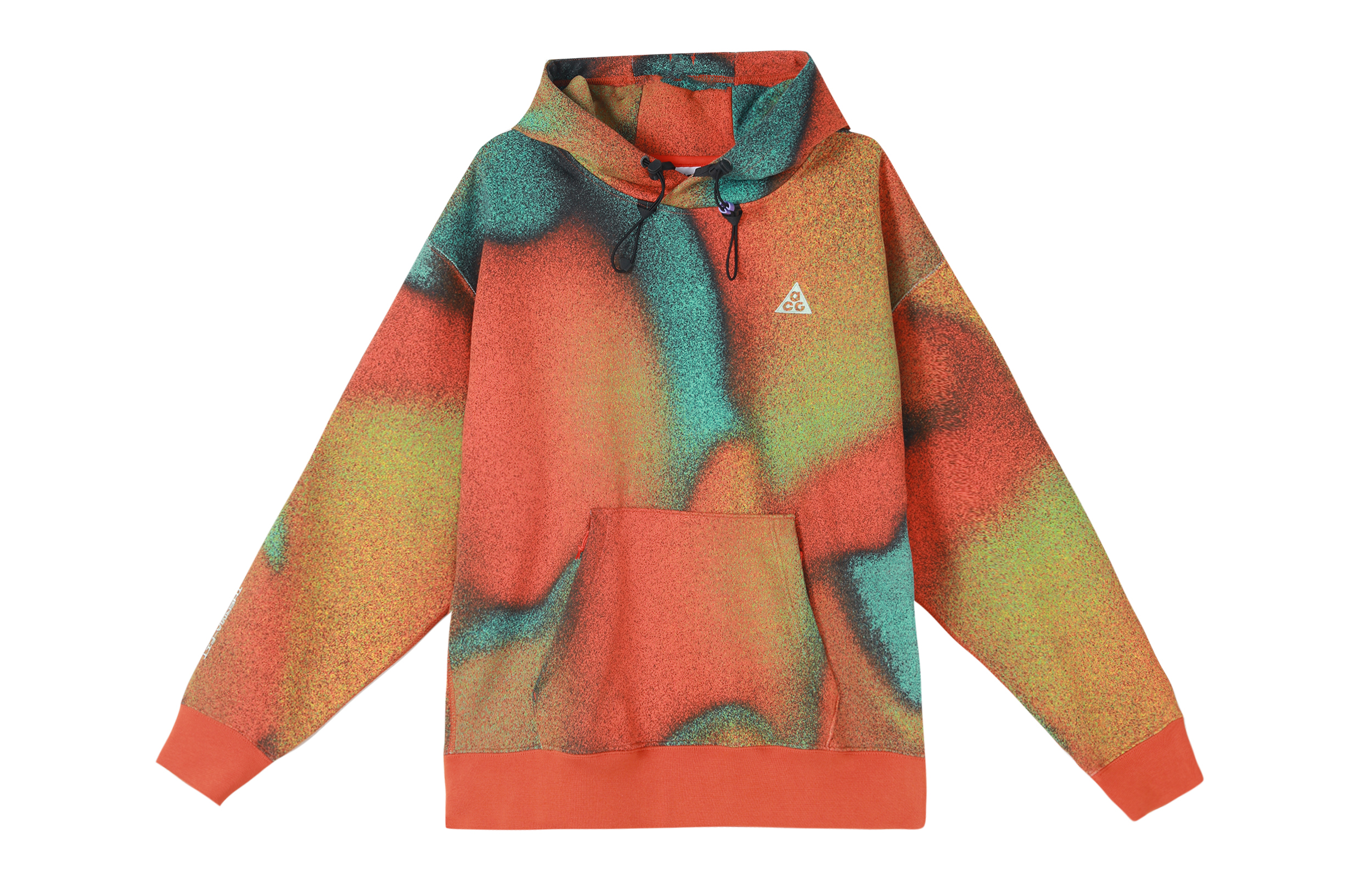 Nike ACG Therma-FIT Pullover Hoodie Orange Green Unisex DQ5790-891