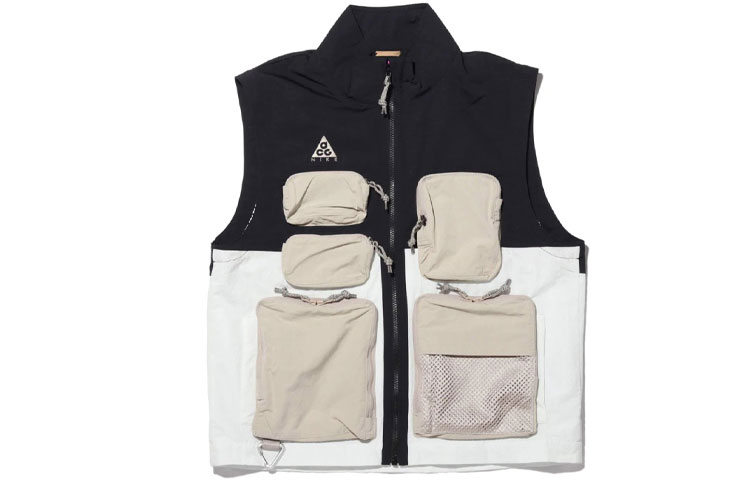 Nike ACG Tri-Color Outdoor Functional Vest Black/Gray/White CK7237-010