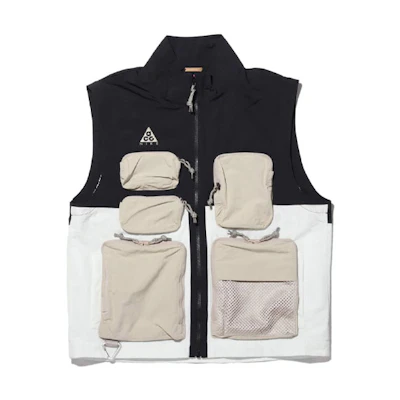 Nike ACG Tri-Color Outdoor Functional Vest Black/Gray/White CK7237-010