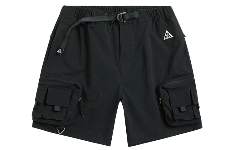 Nike ACG Waterproof Multi-Pocket Embroidered Logo Shorts Black. DH8348-010