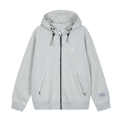 Nike ACG White Zipped Hoodie Jacket Unisex DM4249-050