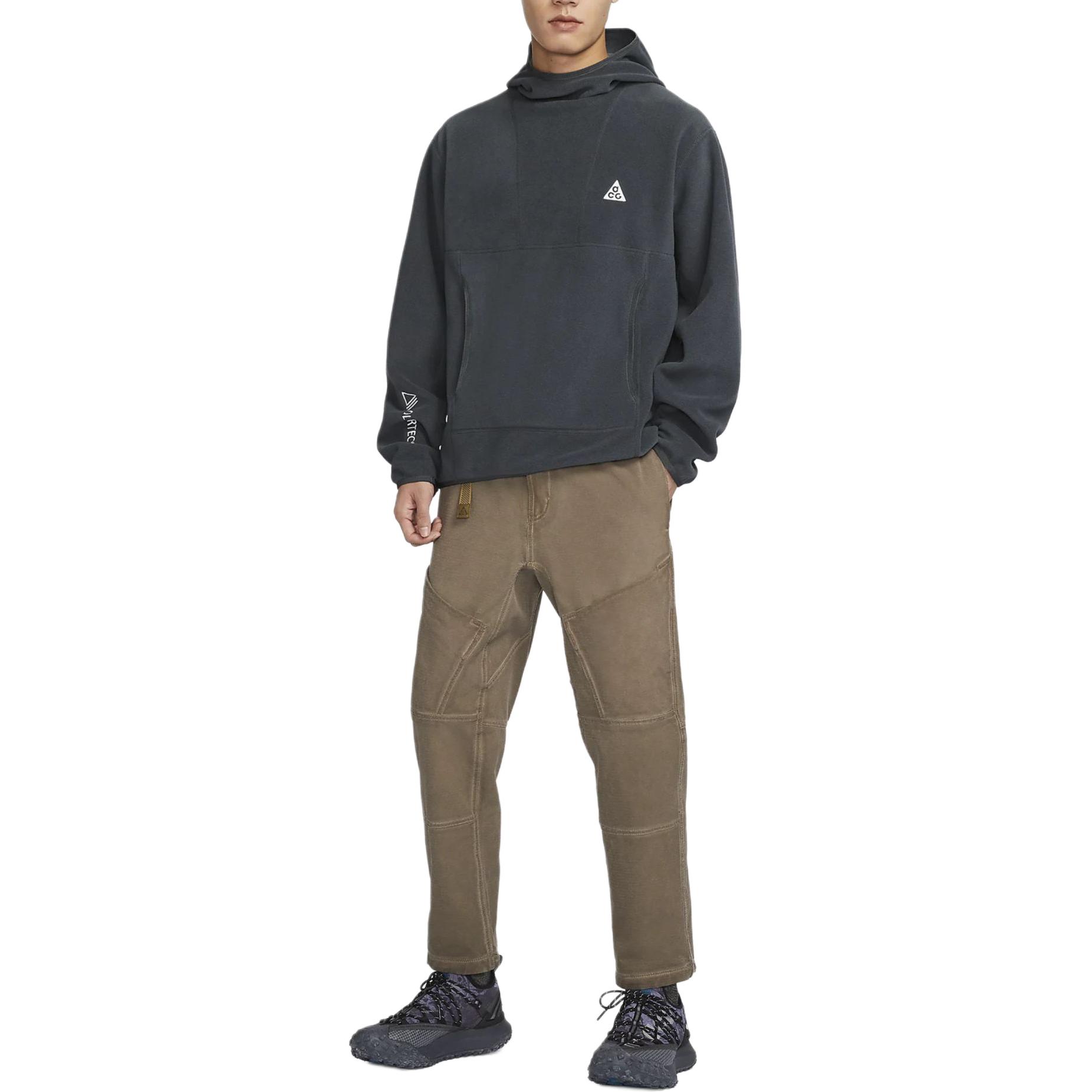 Nike ACG Wolf Tree Solid Hoodie Long-Sleeve Sweatshirt Dark Grey FN0371-060 圖 4