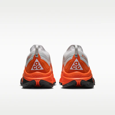 Nike ACG Zoom Terra Zegama Trail GORE-TEX Silver Orange Hitam Putih Summit IO7932-001 Details for Nike ACG Zoom Terra Zegama Trail GORE-TEX Silver Orange Hitam Putih Summit IO7932-001
