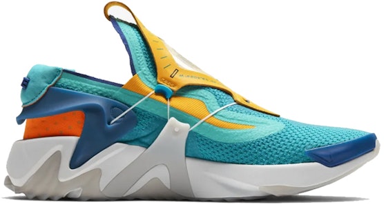 Nike Adapt Huarache Hyper 防滑耐磨輕便 低筒 跑步鞋 男款 黃藍 Order Nike Adapt Huarache Hyper 防滑耐磨輕便 低筒 跑步鞋 男款 黃藍