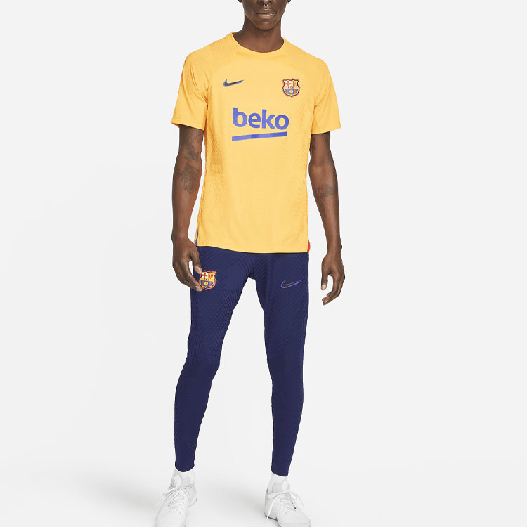 Shop Nike ADV Elite FC Barcelona Celana Training Pemain Sepak Bola Biru DH7494-492