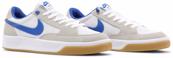Nike SB Adversary "White Royal" 拼色休閒 低筒 滑板鞋 男女兼用 拼色白藍 Cheap Nike SB Adversary "White Royal" 拼色休閒 低筒 滑板鞋 男女兼用 拼色白藍