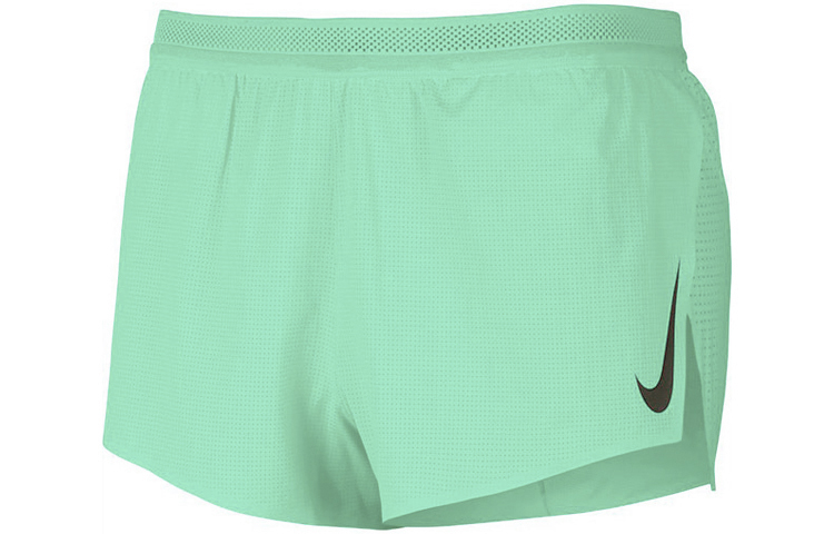 Nike Aeroswift 2" Green Breathable Running Shorts. CJ7838-342