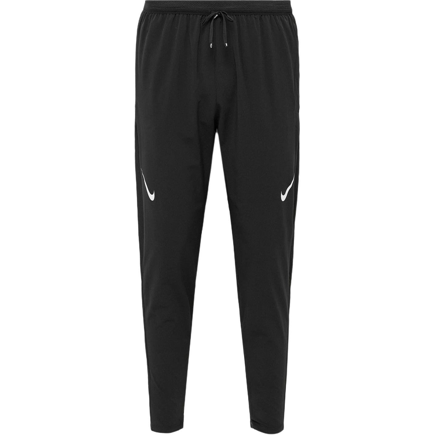 Nike AeroSwift Running Pants Black Drawstring Sportswear. FN3361-010