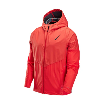 Nike AEROSWIFT Storm-FIT Aerogami Windproof Water-Resistant Running Jacket Red/Black FZ9040-696