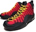 Lookbook Nike Air Bakin 高筒復古籃球鞋 男款 黑紅 2013