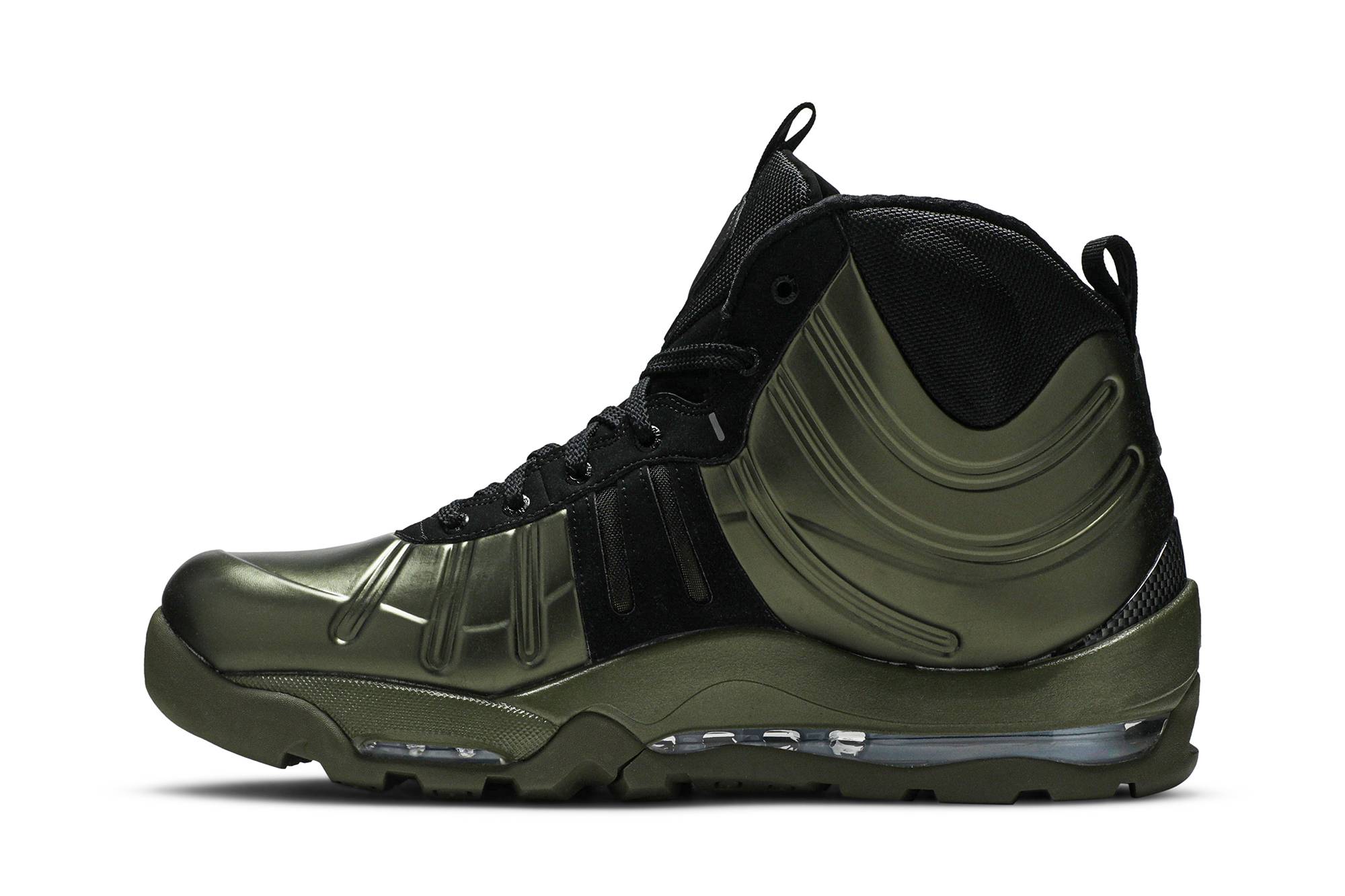 Lookbook Nike Air Bakin Posite 'Medium Olive' - Zaitun Sederhana 618056-200