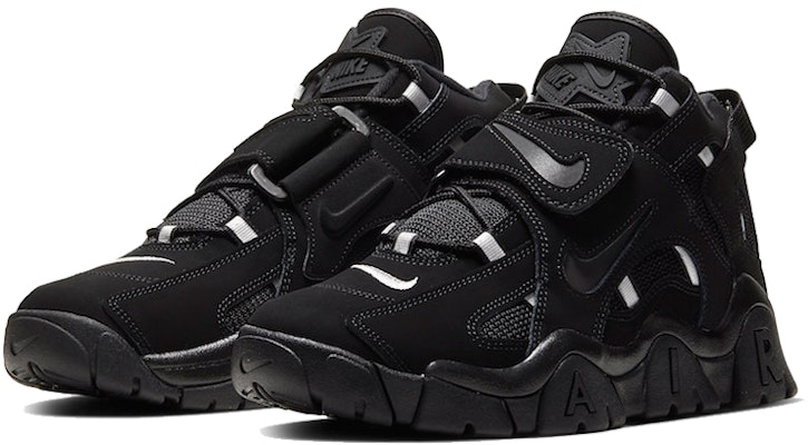 Nike Air Barrage Mid 'Hitam' AT7847-002 Lookbook Nike Air Barrage Mid 'Hitam' AT7847-002