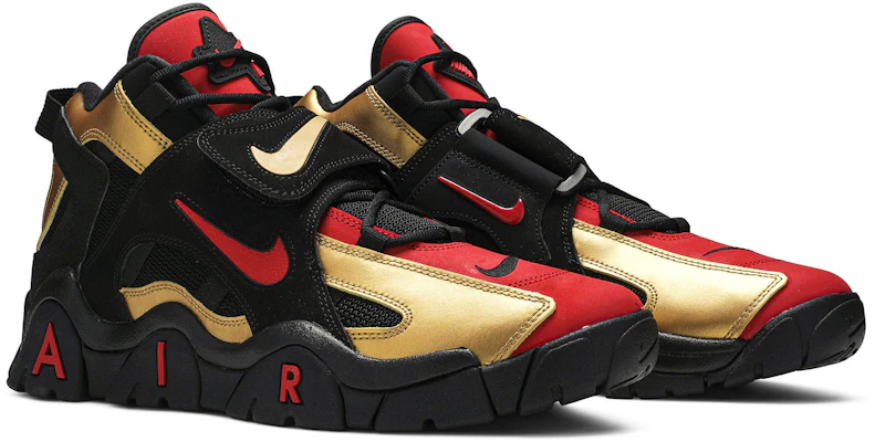Nike Air Barrage Mid ''Or Métallique'' CT1573-700 1