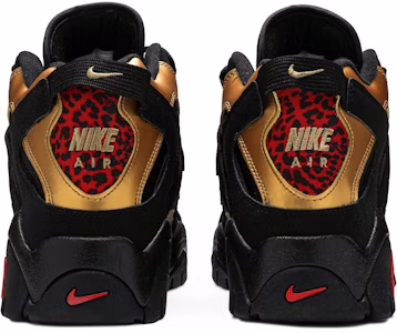 Nike Air Barrage Mid 'Oro Metálico' CT1573-700 Details for Nike Air Barrage Mid 'Oro Metálico' CT1573-700