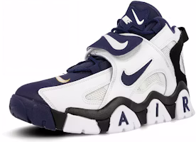 Nike Air Barrage 深夜海軍 運動 中筒 跑步鞋 男款 藍白 Lookbook Nike Air Barrage 深夜海軍 運動 中筒 跑步鞋 男款 藍白