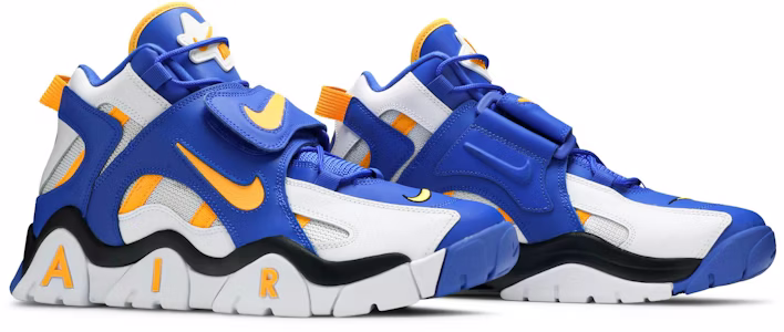 耐克 Air Barrage Mid 'Racer Blue' 青蓝配色篮球鞋 AT7847-100 Cheap 耐克 Air Barrage Mid 'Racer Blue' 青蓝配色篮球鞋 AT7847-100