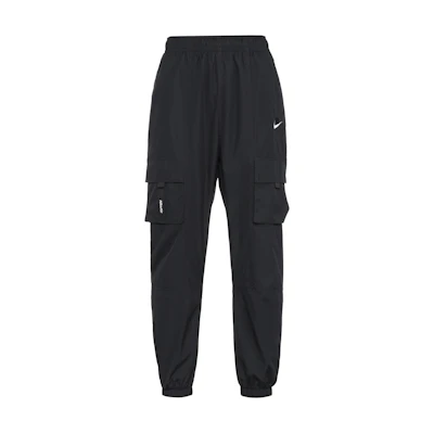Nike Air Black Casual Long Woven Cargo Knit Track Pants CU4144-010