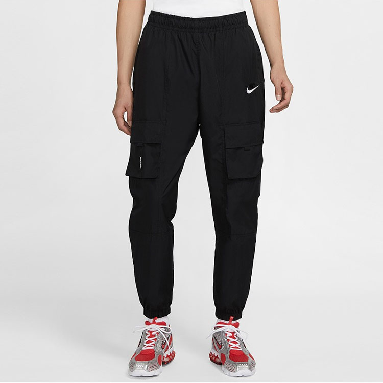 Purchase Nike Air 黑色休閒長版編織工裝針織運動長褲 CU4144-010