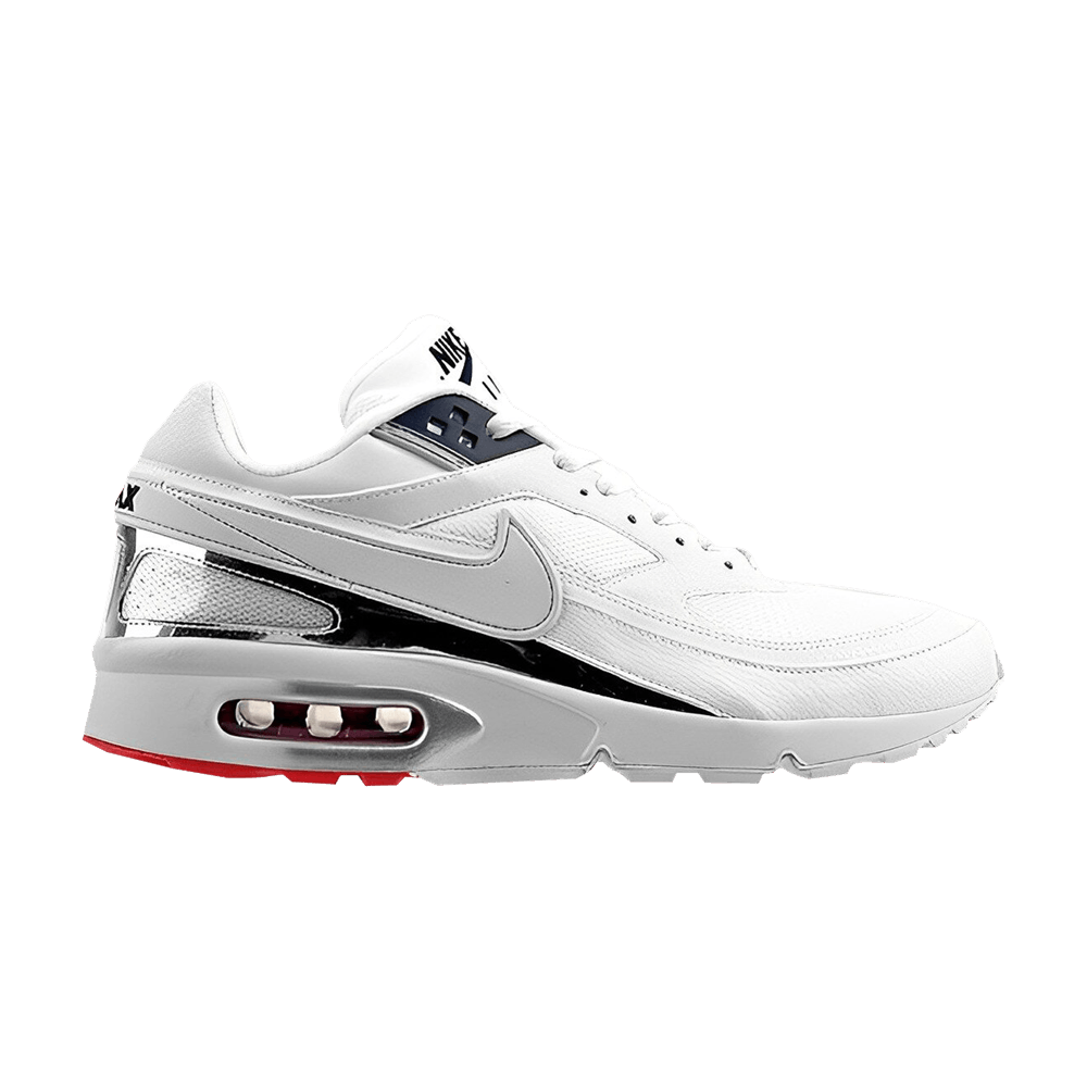 Nike Air Classic BW Textile 'White Metallic Silver' 358797-112