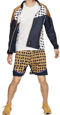 Nike Air Cody Hudson Polka Dot Windrunner Jaket Biru Teal Lelaki Gaya Outdoor BV9302-451 Lookbook Nike Air Cody Hudson Polka Dot Windrunner Jaket Biru Teal Lelaki Gaya Outdoor BV9302-451