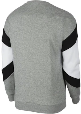 Nike Air Crew Fleece Vintage Colorblock Pullover Sweatshirt Men Grey/White 928636-063 Lookbook Nike Air Crew Fleece Vintage Colorblock Pullover Sweatshirt Men Grey/White 928636-063