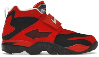 Nike Air Diamond Turf 'Challenge Red Black' 309434-007 Nike Air Diamond Turf 'Challenge Red Black' 309434-007