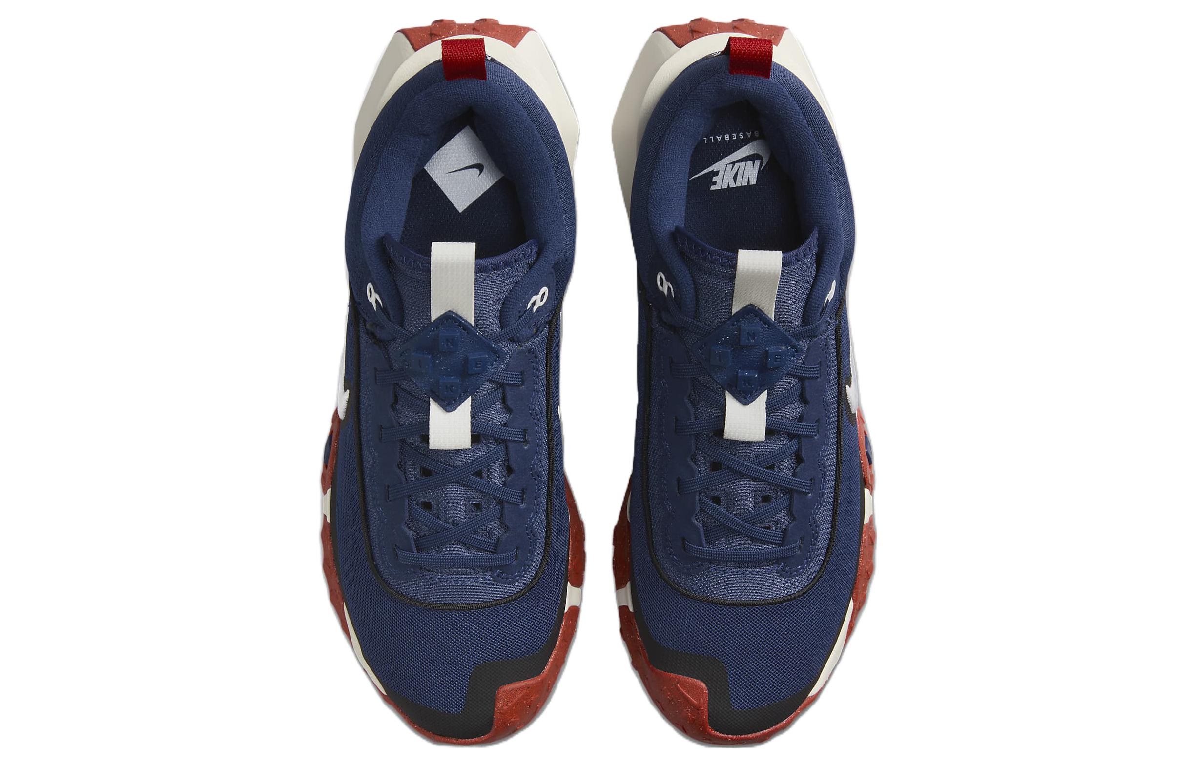 Lookbook Nike Air Diamond Varsity Turf ''Blu Navy Mezzanotte'' DZ0502-401