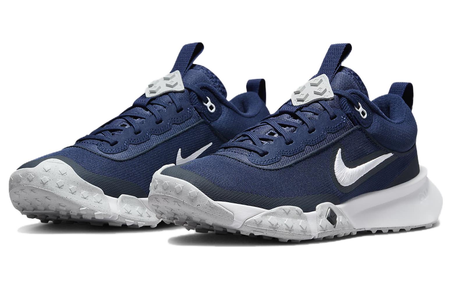 Lookbook Nike Air Diamond Varsity Turf ''Bleu Minuit Blanc'' DZ0502-400