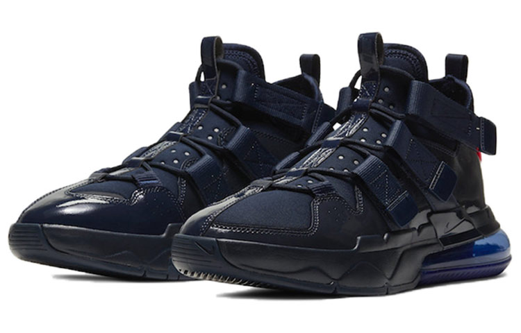 Lookbook Nike Air Edge 270 防滑 低筒 復古籃球鞋 男女款 黑