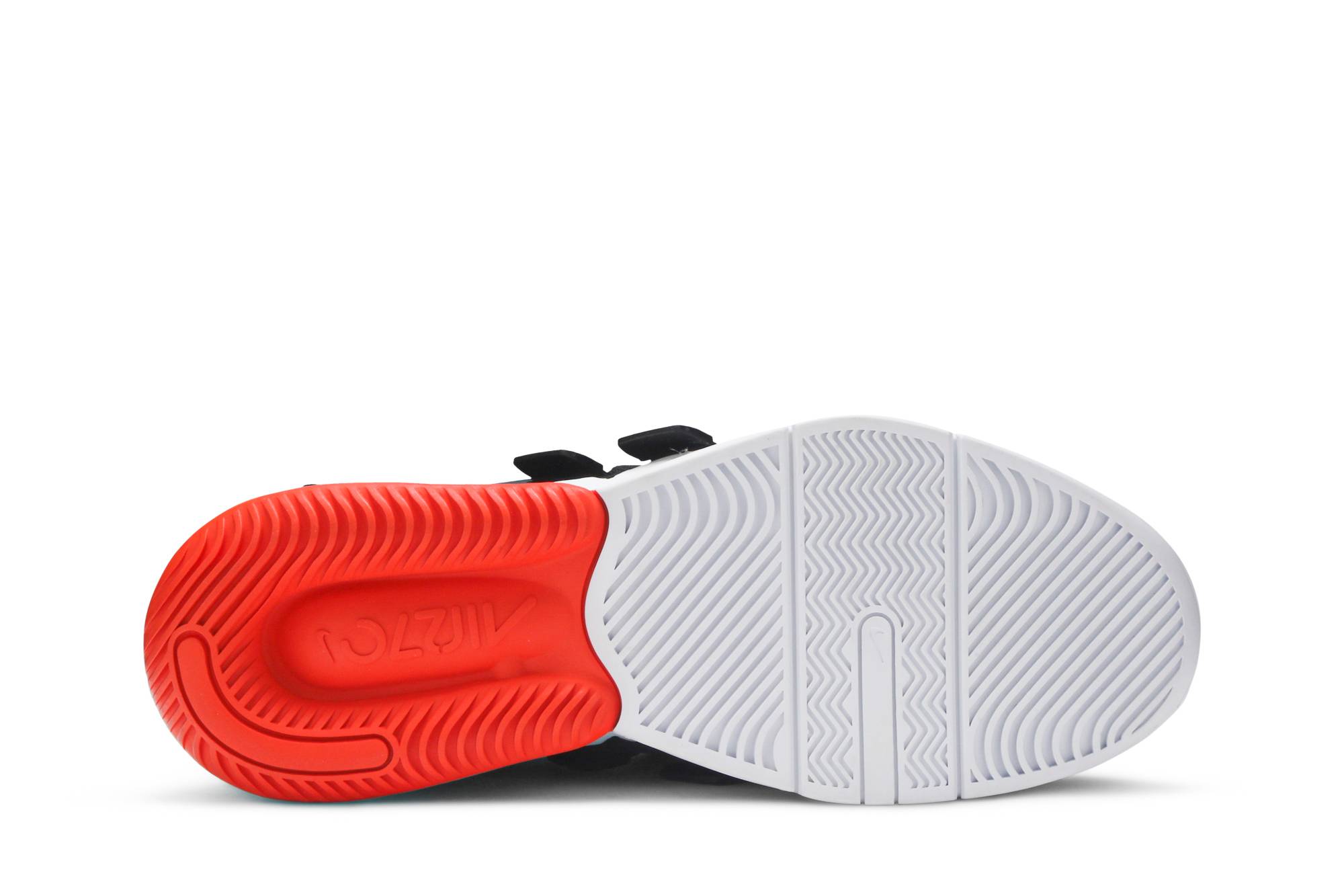 Shop Nike Air Edge 270 NY vs NY 氣墊 減震 高幫 復古籃球鞋 男款 黑橙