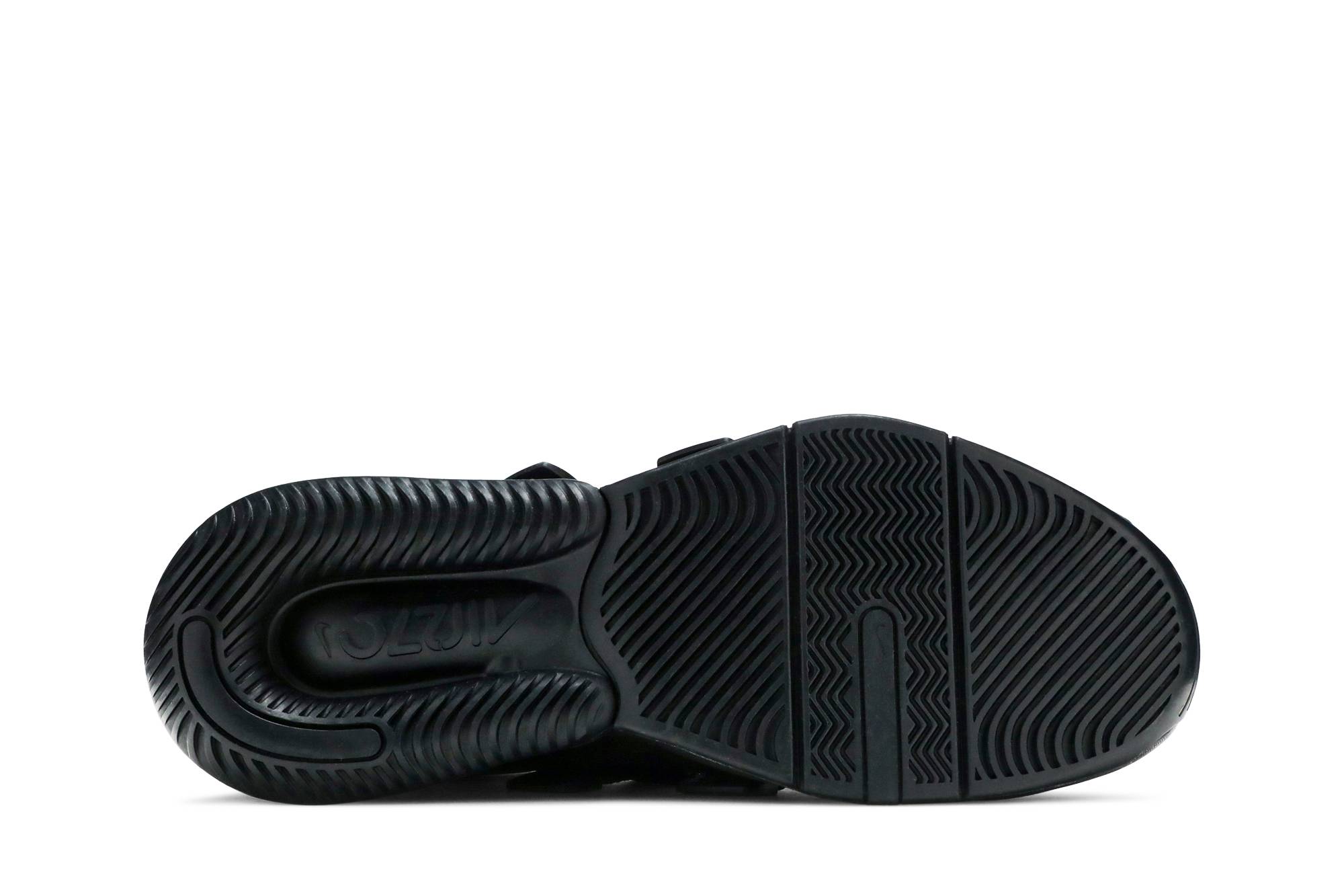 Shop Nike Air Edge 270 三重黑色 低幫 復古籃球鞋 男款 黑