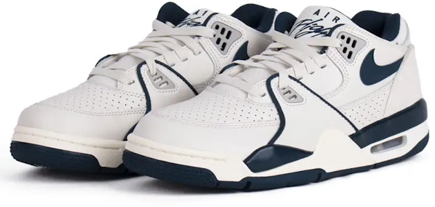 Nike Air Flight 89 Low 'Sail Biru Angkatan Laut' FQ8256-001 Lookbook Nike Air Flight 89 Low 'Sail Biru Angkatan Laut' FQ8256-001