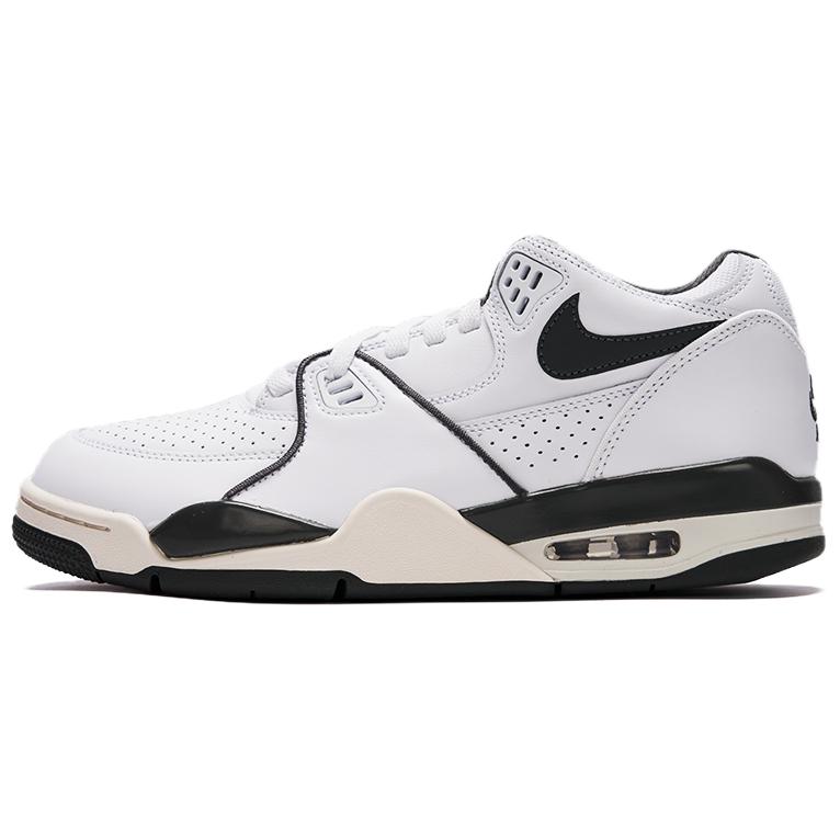 Nike Air Flight 89 Low Basketball Shoes Fashionable Comfort White HJ4484-101