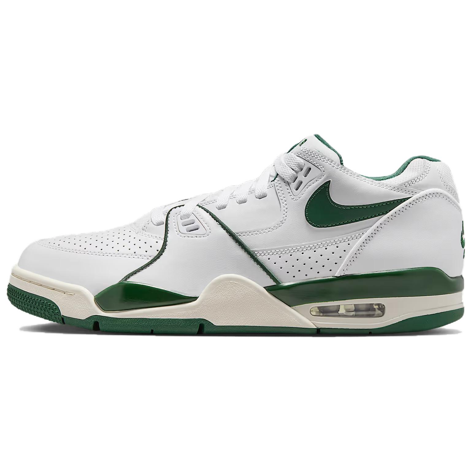 Nike Air Flight 89 Low White Green Basketball Shoes - Durable & Versatile HJ4484-102