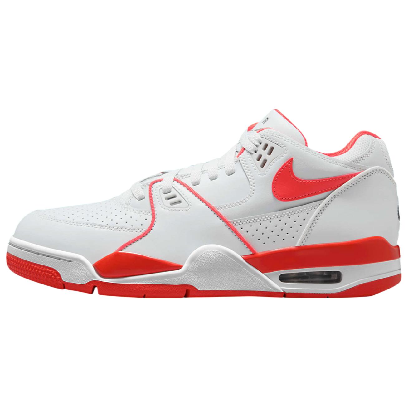 Nike Air Flight 89 Low White Red Basketball Shoes Stylish & Comfortable HJ4484-001