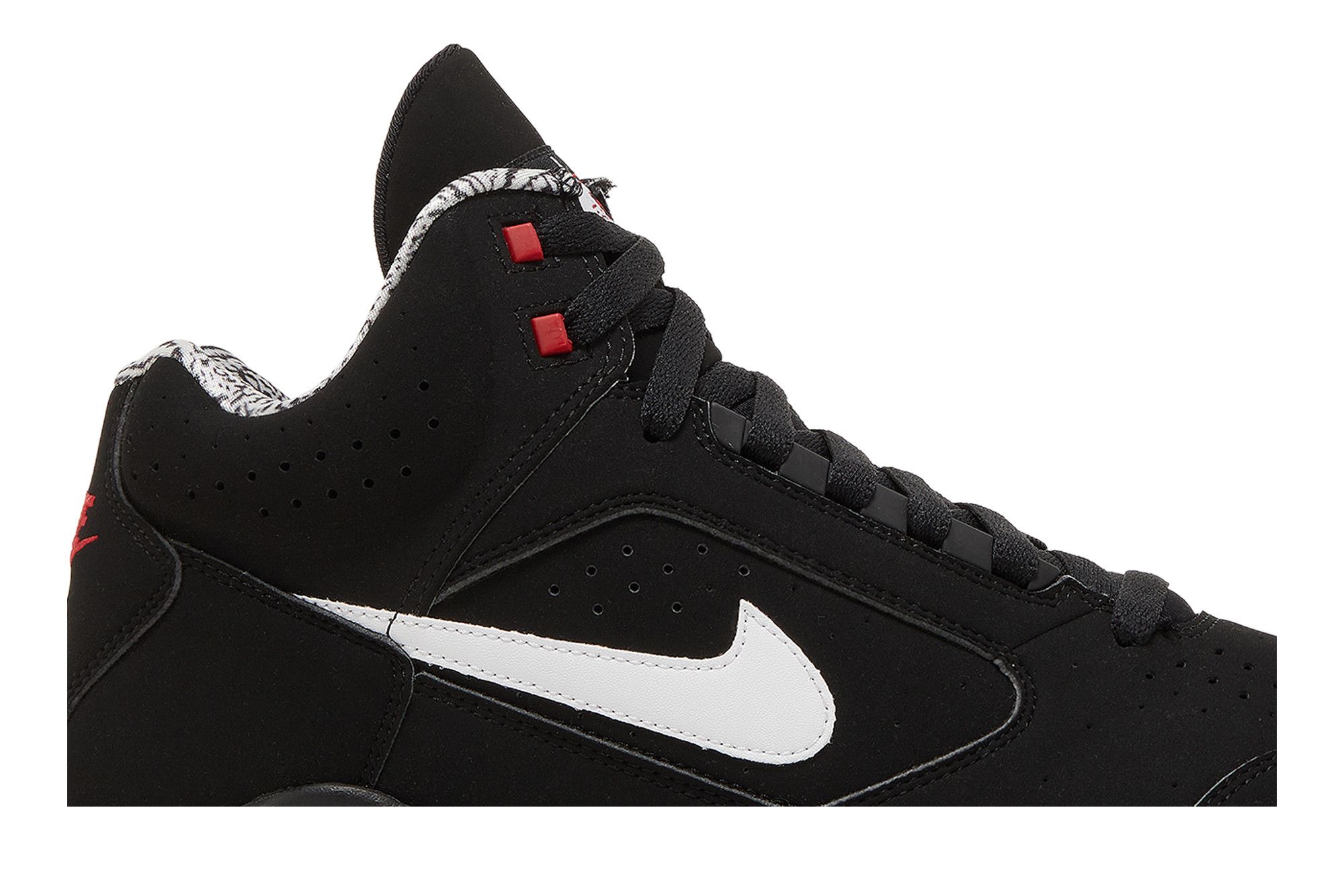 Lookbook Nike Air Flight Lite Mid ''Zwart Wit'' DQ7687-003