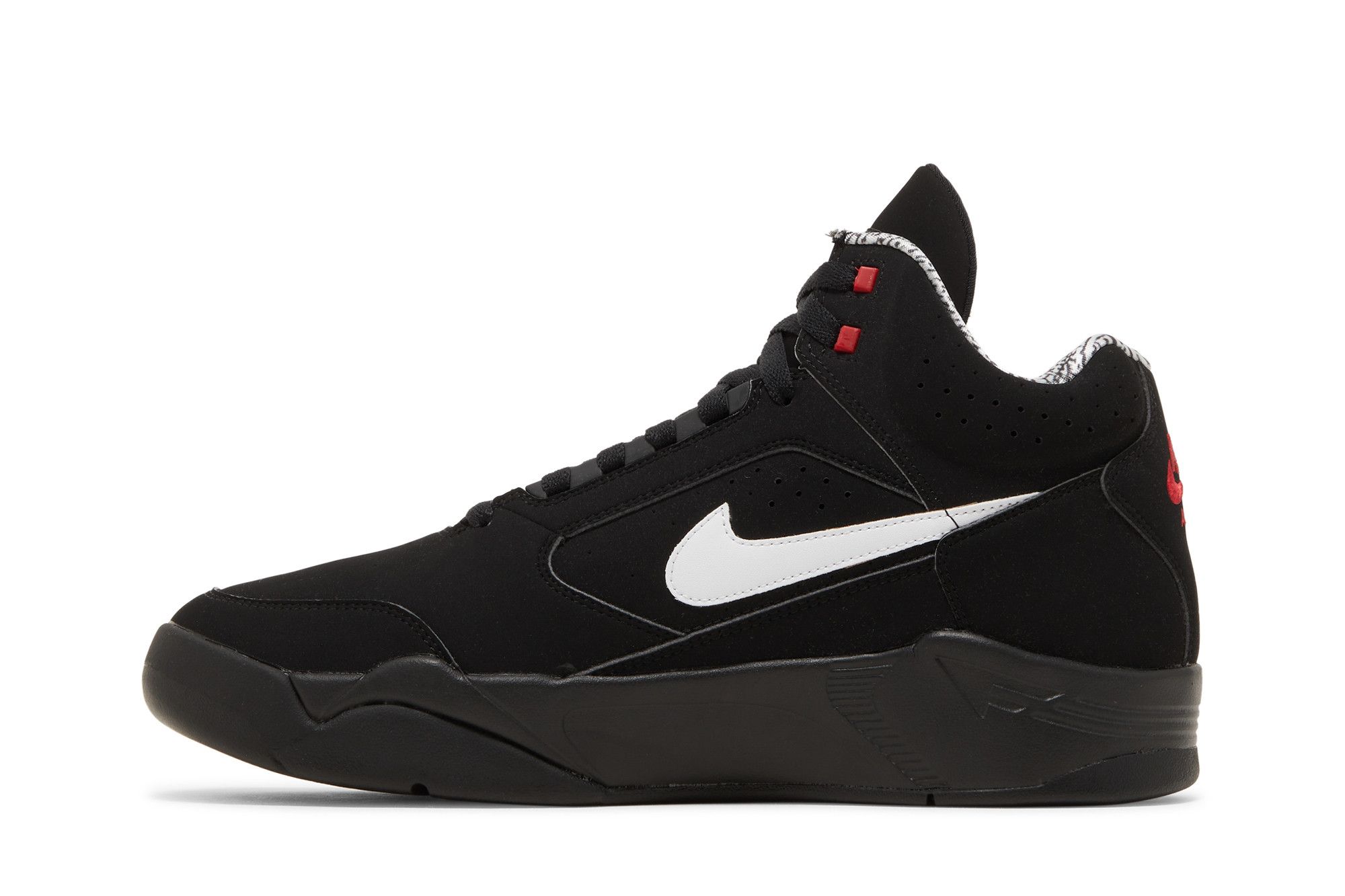 Shop Nike Air Flight Lite Mid ''Zwart Wit'' DQ7687-003