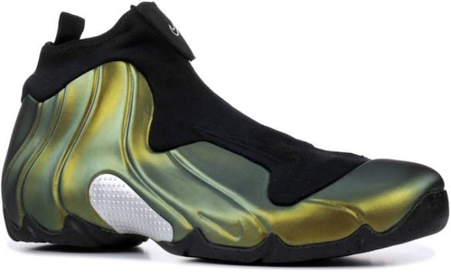 Nike Flightposite Air 金屬金 高筒 復古籃球鞋 男款 黑金銀 2008年版 Order Nike Flightposite Air 金屬金 高筒 復古籃球鞋 男款 黑金銀 2008年版