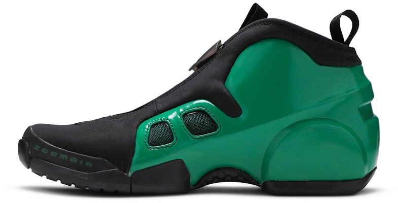 Nike Flightposite Air 2 風2 中筒 復古籃球鞋 男款 黑綠 Lookbook Nike Flightposite Air 2 風2 中筒 復古籃球鞋 男款 黑綠