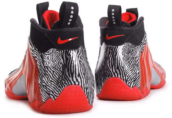 Nike Air Flightposite Exposed 'Zebra' 616765-001 Shop Nike Air Flightposite Exposed 'Zebra' 616765-001