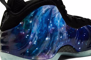 耐吉 Air Foamposite One “Galaxy” 復刻版 銀河 耐磨透氣 中筒 复古籃球鞋 男款 黑彩 3
